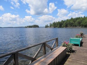 View from the Dock at Elgin Summer House